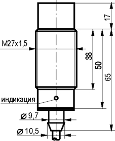 Габариты ISN EF7A-32P-15-LZ